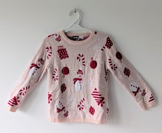 Pull de noël lumineux, Lupilu