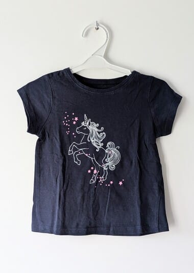 T-shirt motif licorne, Tex