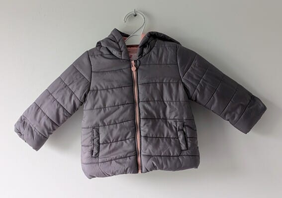 Doudoune grise, Gémo