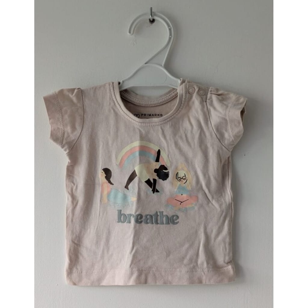 T-shirt "breathe", Primark