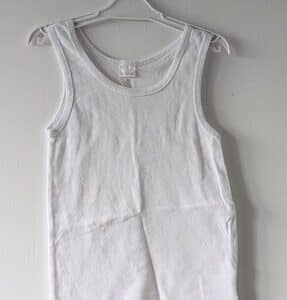 Maillot de corps blanc