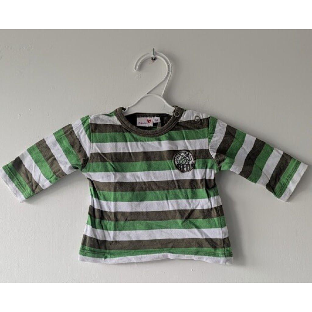 Haut rayé vert / brun, Prénatal