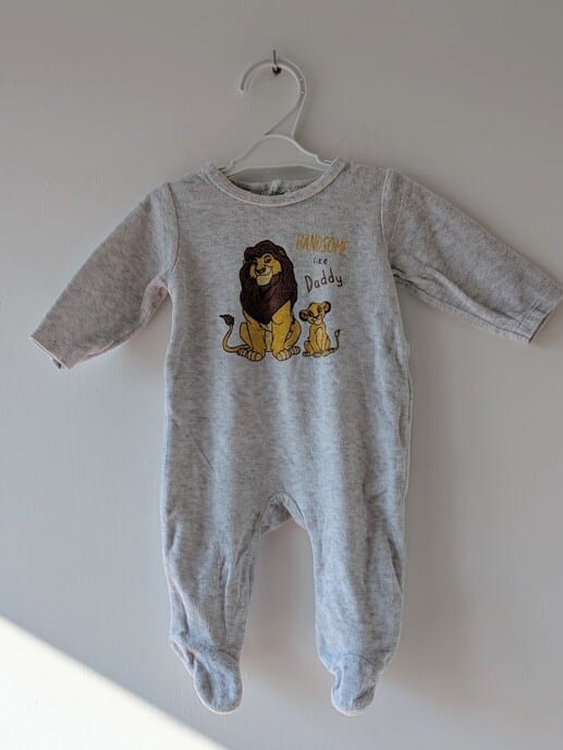 Pyjama Gris Le roi lion, Disney