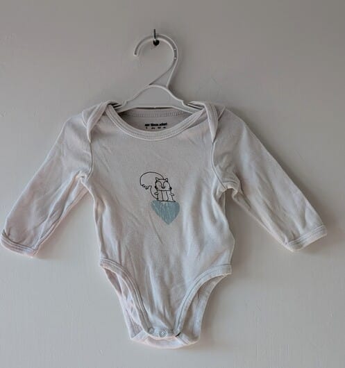 Body blanc, Vertbaudet