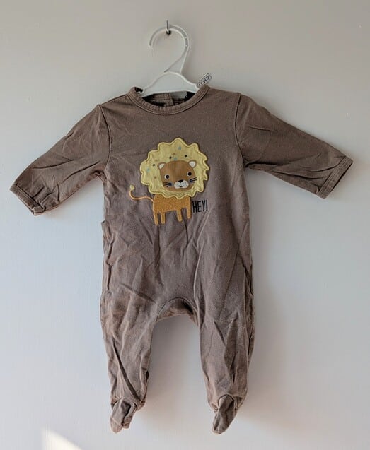 Pyjama brun lion, Kiabi