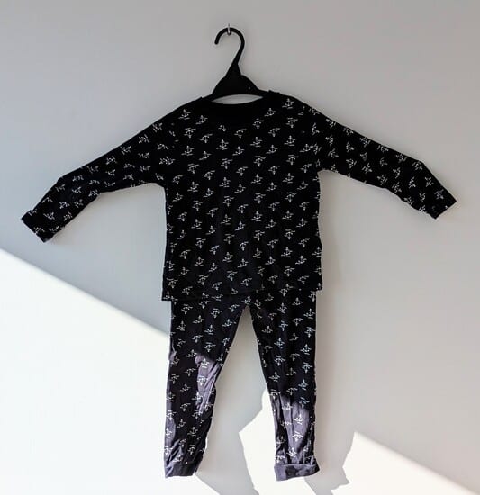 Pyjama deux pièces bleu marine, Lupilu