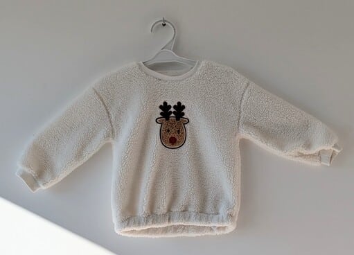 Pull d'hiver blanc, Primark