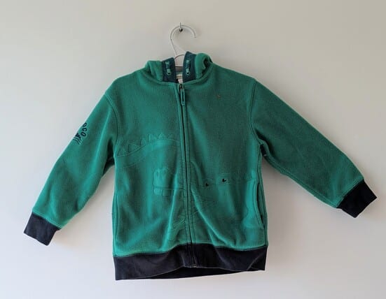 Veste verte, Vertbaudet