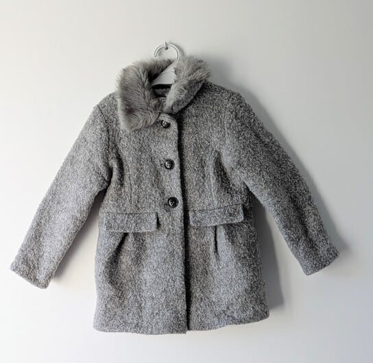 Blouson d'hiver gris, Primark