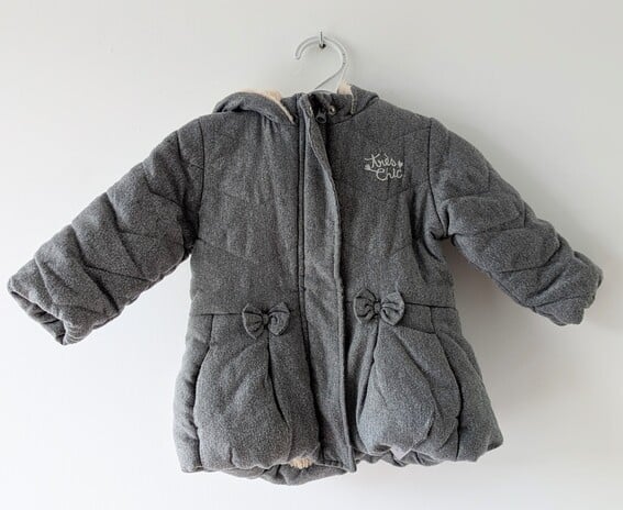 Manteau d'hiver gris, Gémo