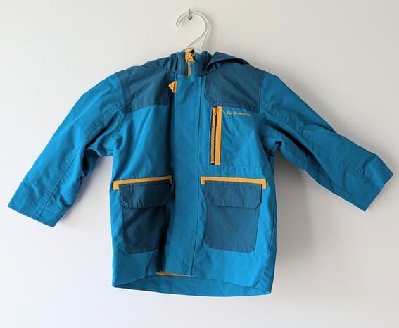 Blouson bleu, Quechua