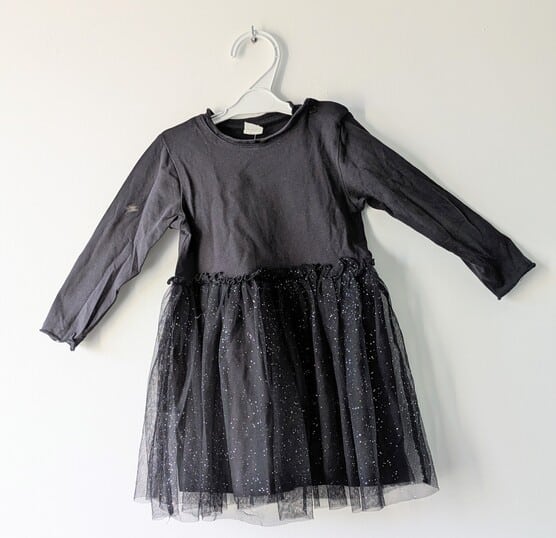 Robe noire, H&M