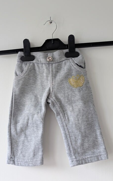 Pantalon épais gris