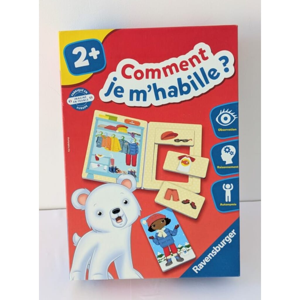 Jeu "Comment je m'habille", Ravensburger