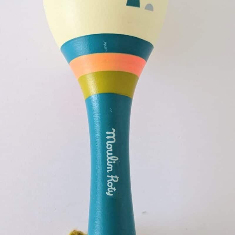 Hochet maracas, bois