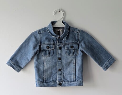 Veste en jean, In Extenso