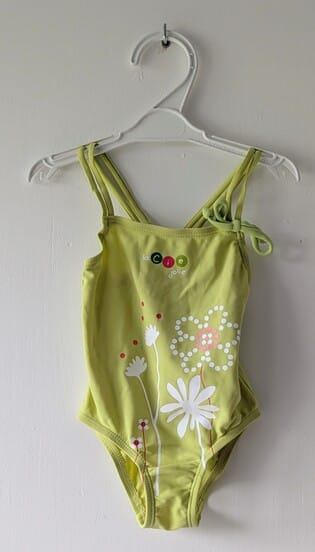 Maillot de bain vert