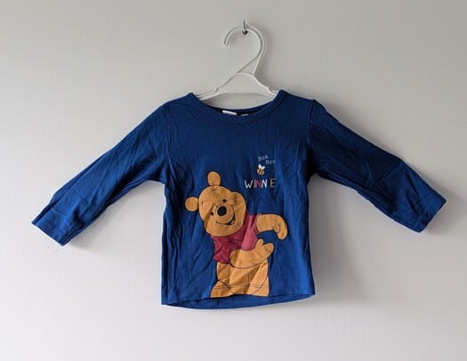 Haut bleu Winnie, Disney