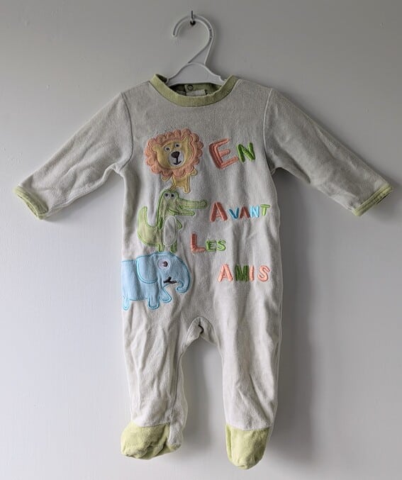 Pyjama "En avant les amis"