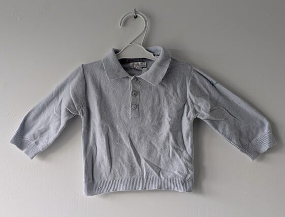 Pull bleu clair, Obaibi