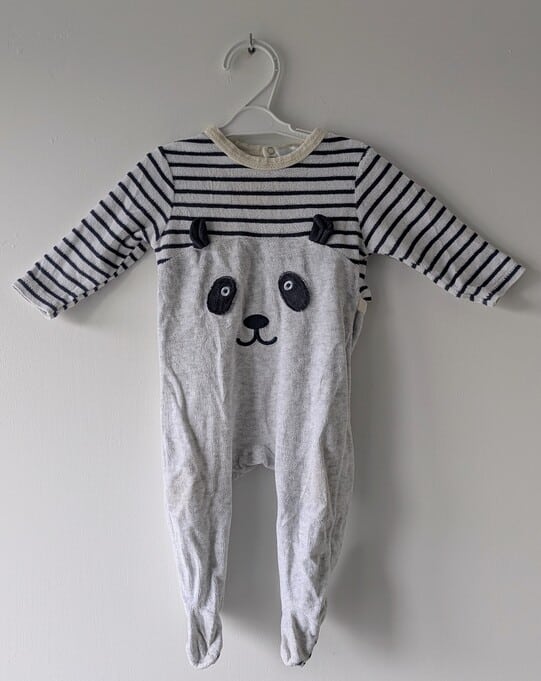 Pyjama "tête d'ours", Mes petits cailloux