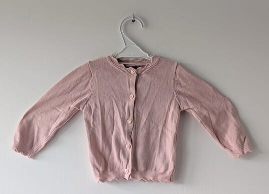 Gilet rose pâle, Primark