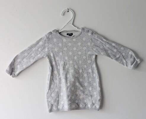 Robe d'hiver grise, Kiabi