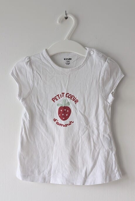 T-shirt "petit cœur", Kiabi