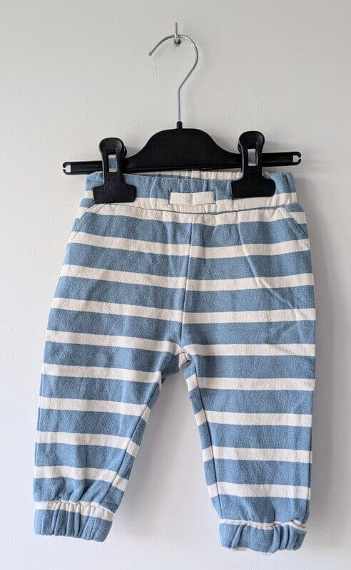 Bas détente bleu & blanc