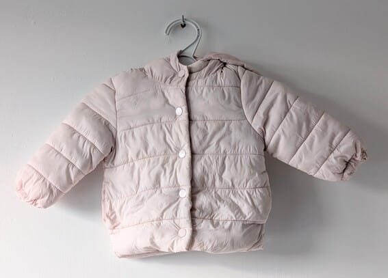 Doudoune rose pâle, Primark