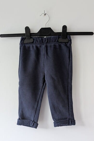 Bas bleu marine, Kiabi