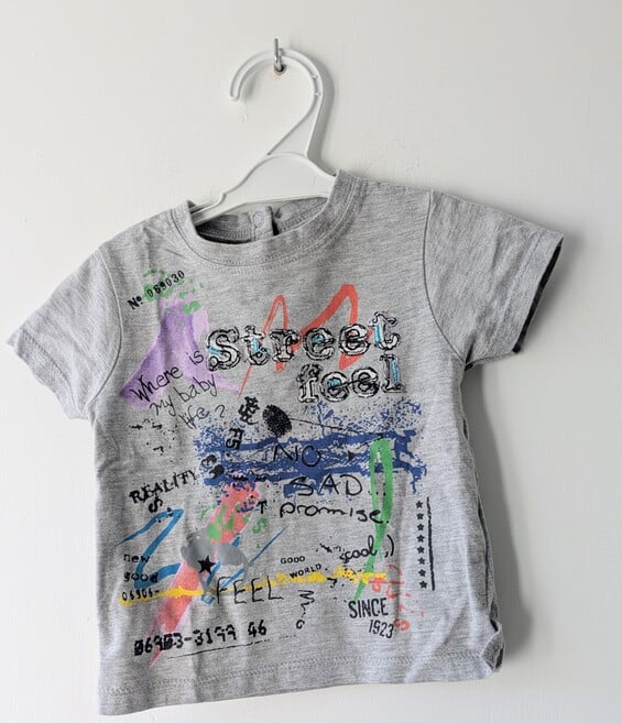 T-shirt gris