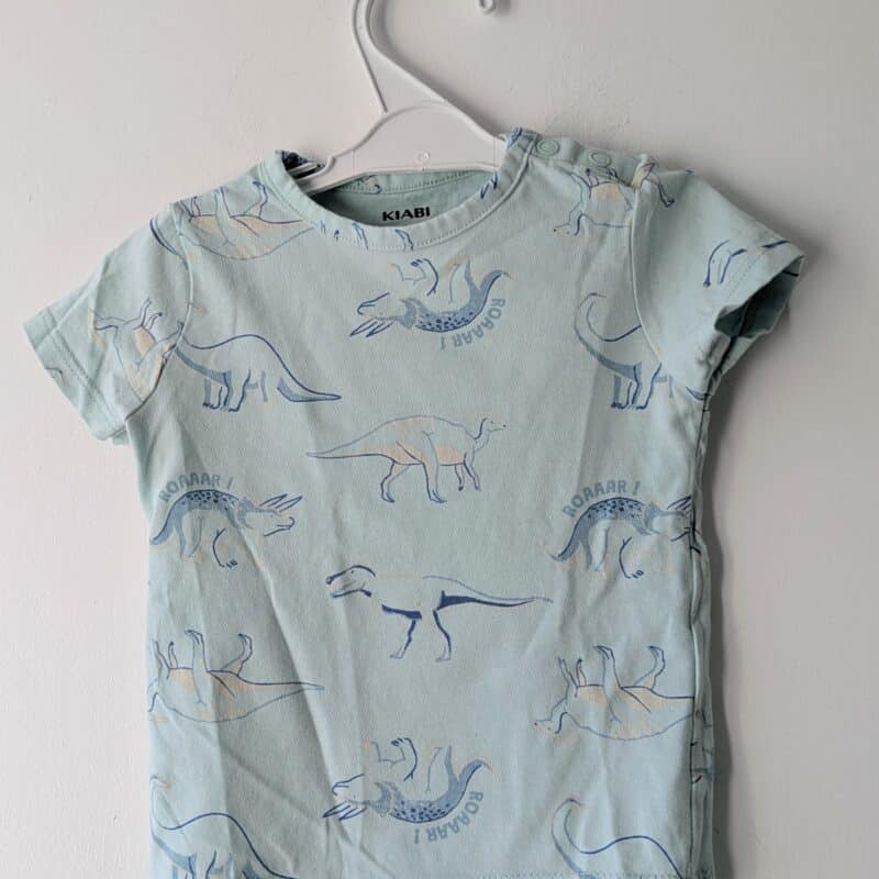 T-shirt motif dino, Kiabi