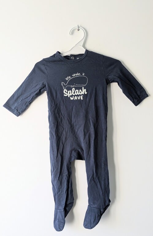 Pyjama léger motif baleine, Kiabi