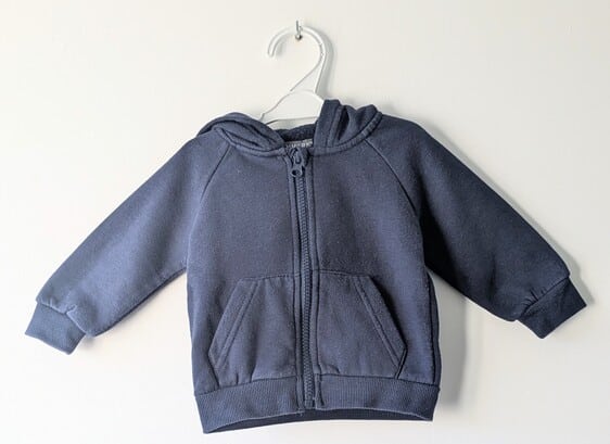 Veste zippée bleue marine, Primark