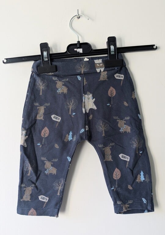 Pantalon marine, Mots d'enfants