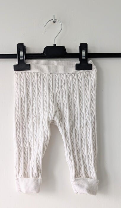 Legging d'hier blanc, Gémo