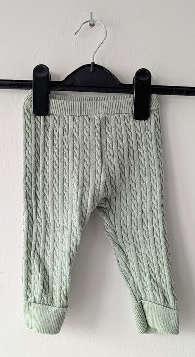 Legging d'hiver vert, Gémo