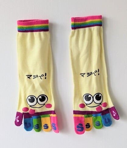 Chaussettes multicolores