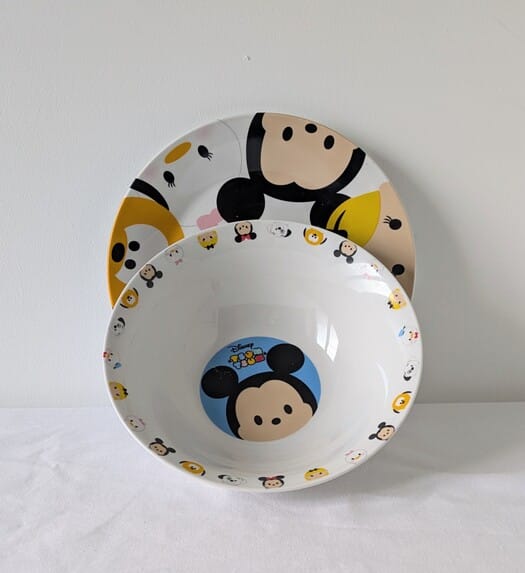 Ensemble assiette et bol