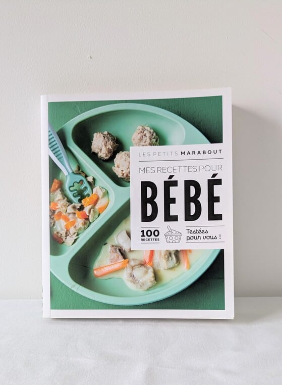 Livre, mes recettes pour bébé