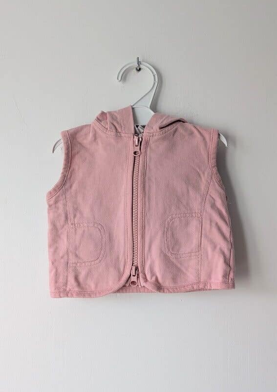 Gilet sans manche rose, Prénatal