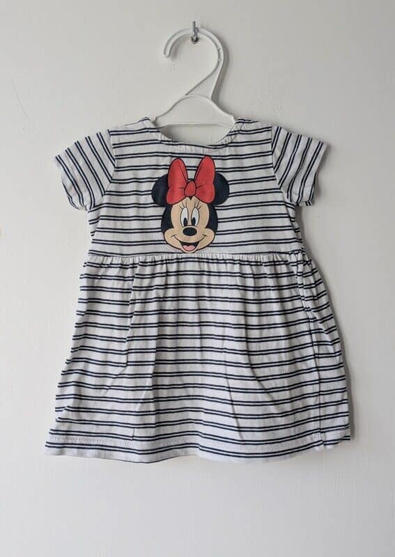 Robe Minnie rayée, C&A, Disney
