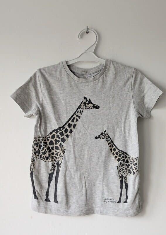T-shirt imprimé girafe, Okaidi