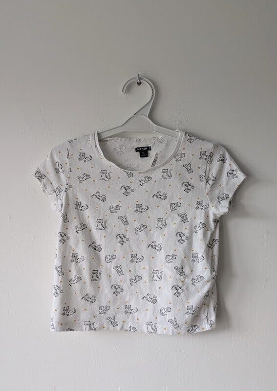 T-shirt blanc, Kiabi