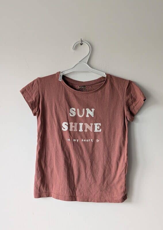 T-shirt "Sun shine", Kiabi