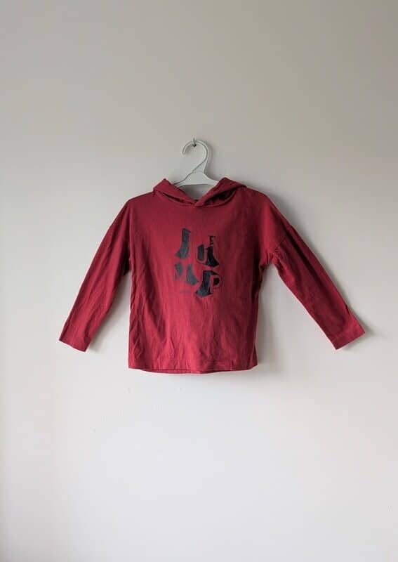 Haut à capuche, Kiabi