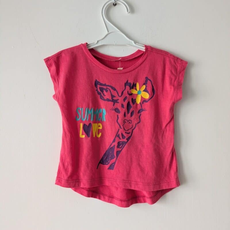 T-shirt motif girafe