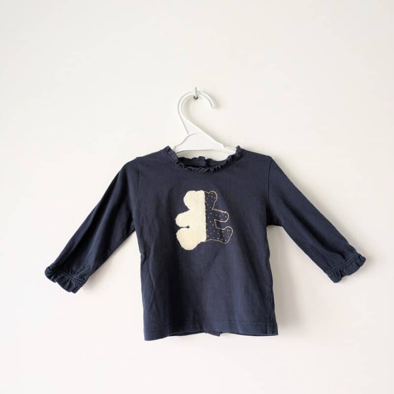 Haut bleu marine, Lulu Castagnette