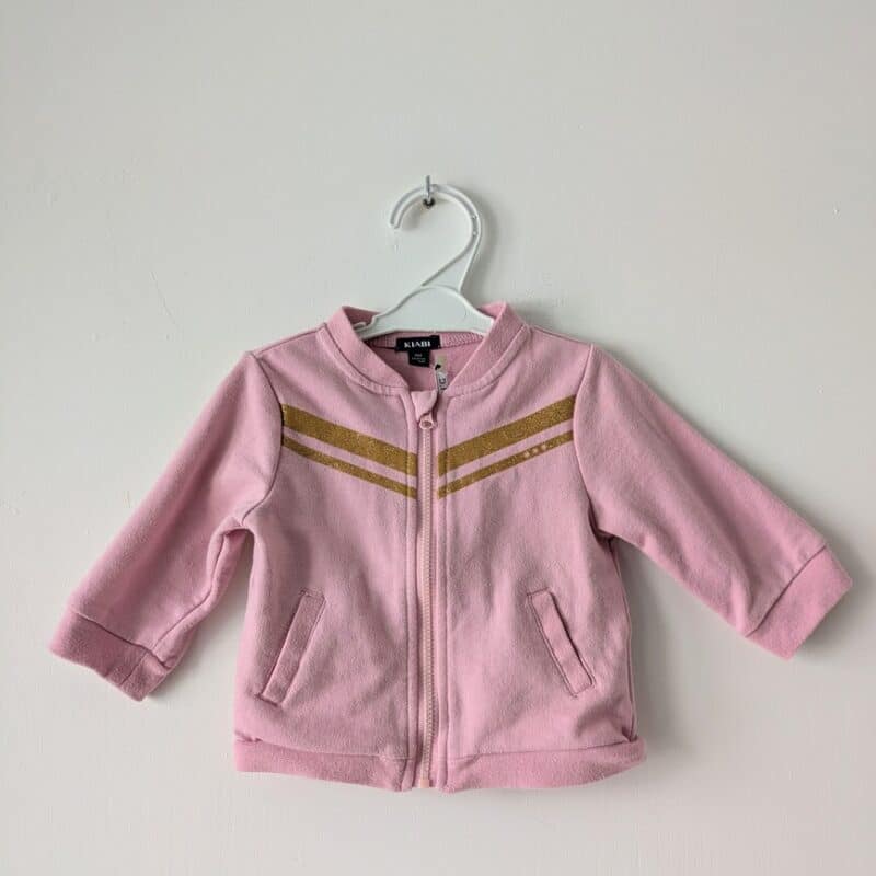 Veste zippée rose, Kiabi
